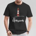 Amrum Leuchtturmouvenir T-Shirt Lustige Geschenke