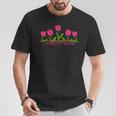 Amsterdam Países Bajos Tulipanes Holandaouvenirintage Camiseta unisex Regalos divertidos