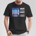 Aviación Aviador Diseño Horizonte Artificial Camiseta unisex Regalos divertidos