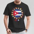 Bandera Cubana Mes De La Herencia Hispana Cuba Niños Niños Niñas Camiseta unisex Regalos divertidos