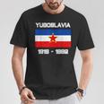 Bandera Jugoslavija República Federativaocialista De Yugoslavia Camiseta unisex Regalos divertidos