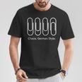 Chaos Deutschertil Bekleidung T-Shirt Lustige Geschenke