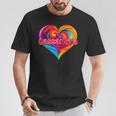 Coloré Avec Inscription I Heart Love Cassandra T-Shirt Cadeaux drôles