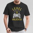 Cumpleaños 13 Años Nivel 13 Aniversario Desbloqueado 13 Boda Camiseta unisex Regalos divertidos