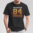 Detención 84 El Club Del Desayuno Come Mis Pantalones Cortos Camiseta unisex Regalos divertidos