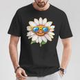 Divertidas Margaritas Con Gafas Deol Para Margaritas Y Temporada De Flores Camiseta unisex Regalos divertidos