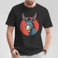 Divertido Gráfico De Animales De Burro Para Hombres Es Y Niños In Mangas Camiseta unisex Regalos divertidos