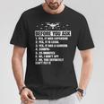 Drone Para Multicopter Boy Hombres Niños Fpv Pilot Camiseta unisex Regalos divertidos
