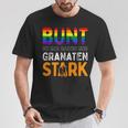For Future 'Bunt Ist Das Dasein Und Granatenstark' Für Gute Laune -Erwachsenen Chwarz T-Shirt Lustige Geschenke