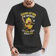 Geduld Ist Was Für Anfänger Ich Flipp Lieber Gleich Aus Ente T-Shirt Lustige Geschenke
