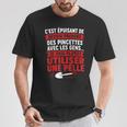 Humour Pelle Drôle Prendre Des Pincettes Aves Les Gens T-Shirt Cadeaux drôles