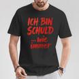 Ich BinchuldWie Immer T-Shirt Lustige Geschenke
