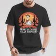 Was Ist Wenn Ich Nicht Albern Genug Bin Lustiger Dummer Goose-Meme-Humor T-Shirt Lustige Geschenke