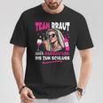 Junggesellenabschied Frauen Team Braut Jga Frauen T-Shirt Lustige Geschenke