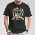 Las Palomason Mi Espíritu Animal Regalos Para Una Paloma Fanciers Camiseta unisex Regalos divertidos