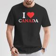 I Love Canada Anal Divertido Adulto Humor Desquiciado Obsceno Meme Camiseta unisex Regalos divertidos