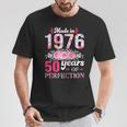Made In 1976Intage 50Ème Anniversaire 50 Ans Cadeau T-Shirt Cadeaux drôles