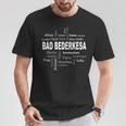 Mein Dorf Ist Mein Leben Bad Bederkesa New York Berlin Meine Hauptstadt T-Shirt Lustige Geschenke