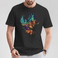 Pájaro Mítico Fénix Renacido Fénix Firebird Camiseta unisex Regalos divertidos