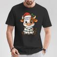 Pijama Deaca Con Luces De Árbol De Navidad Para Niñas Y Niños Manga Larga Camiseta unisex Regalos divertidos