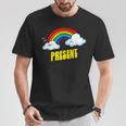 Present Cute arcastic Retrointage Rainbow Tシャツ 面白い贈り物
