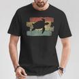 Retrochildkröte Wasserschildkröte Tiere Meer Reptilien T-Shirt Lustige Geschenke