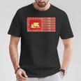 Venecia Italia Banderaenezia Italia Banner Camiseta unisex Regalos divertidos