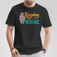 Venus De Willendorf Fertilidad Diosa Thicc Juego De Palabras Paleolítico Camiseta unisex Regalos divertidos