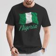 ナイジェリア 国旗 愛国的 アフリカ 男性 女性 キッズ ナイジェリア Tシャツ 面白い贈り物