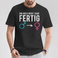 男性から女性へのトランスジェンダーlgbt Tシャツ 面白い贈り物