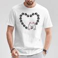 Cœuramoyède Drôle Propriétaire Deamoyède Amoureux Des Chiens T-Shirt Cadeaux drôles