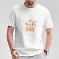 Casino Quote Gamling I'm Here For Jackpot Haut De Gamme T-Shirt Cadeaux drôles