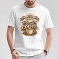 Instant Human Just Add Coffee 面白いカフェインの引用 Tシャツ 面白い贈り物