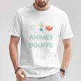 Jeuxideo Les Animes Ou La Bouffe Japon Animé Cadeau Manga Haut De Gamme T-Shirt Cadeaux drôles