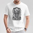 San Miguel Quis Ut Deus Arcángel Protector Camiseta unisex Regalos divertidos