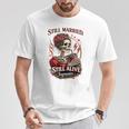 Till Marriedtill Alivequelette Impressionnant T-Shirt Cadeaux drôles