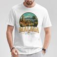 Vintage Málaga Españaiajeouvenir Monumento Regalo Camiseta unisex Regalos divertidos