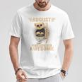 オンバック 8月59日 誕生日 男性 女性 1967年 テディベア Tシャツ 面白い贈り物