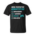 11 Perfekter Geburtstag Zocken 11 Jahre Alt Gamer Jungen T-Shirt