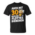 30Geburtstag Flottes Bienchen 30 Jahre Ehrentag Lustig Frau T-Shirt