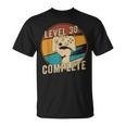 30歳の誕生日プレゼント 男性 女性 レトロゲーマー レベル30 コンプリート Tシャツ