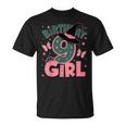 9歳の誕生日 魔女 ピンクとグリーン 9歳の誕生日 女の子 Tシャツ