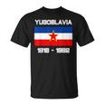Bandera Jugoslavija República Federativaocialista De Yugoslavia Camiseta unisex