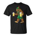 Bigfoot LederhosenOktoberfest Taza De Cerveza Para Hombre Camiseta unisex