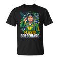 Bolsonarista Patriota Flávio Bolsonaro F22 Presidente Brasil Camiseta unisex