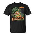 Discgolf Frisbee-Golf Ist Genau Das Richtige Für Das Birdie Disc-Golfen T-Shirt