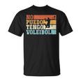 Divertido No Puedo Tengooleibol Jugador Deoleibol Camiseta unisex