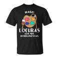 Hago Locuras Con Mis Dibujo Pintor Hombre Regalo In Mangas Camiseta unisex