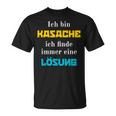Ich Bin Kasache Ich Finde Immer Eine Lösung Kasachstan T-Shirt