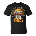 Ideal Desde Julio De 1965 61 Cumpleaños 61 Años Camiseta unisex